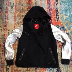 Nike coat...wool and leather! 😎